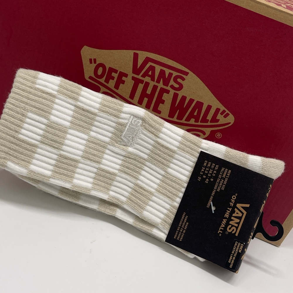 Vans Checkerboard Crew Socks (1 pair) - Picture 6 of 16